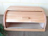 Хлібниця дерев’яна велика Хлебница деревянная большая  Високої якості, фото 3