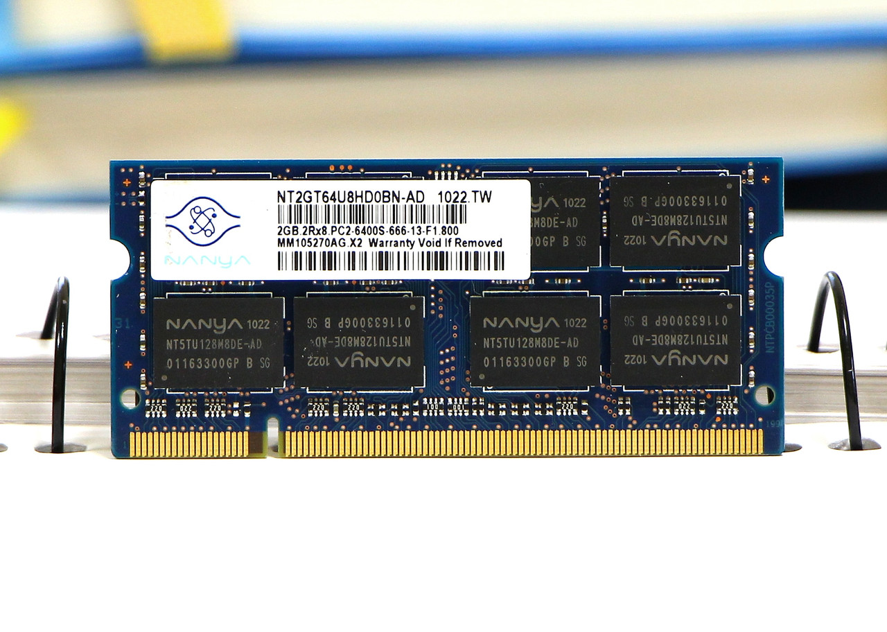 Оперативна пам'ять для ноутбука Nanya DDR2 Sodimm 2GB PC2-6400S