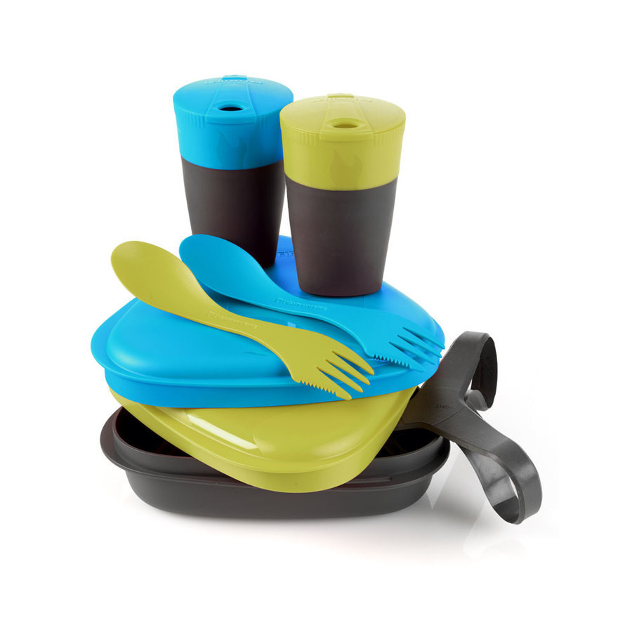 Набір посуду Light My Fire Pack'n Eat Kit Lime / Cyan