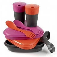 Набор посуды Light My Fire Pack'n Eat Kit Fuchsia/Orange