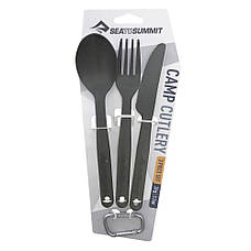 Набір столових приборів туристичний Sea to Summit Camp Cutlery Set, фото 3