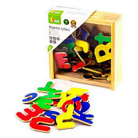 Набор для обучения Viga Toys Магнитные буквы 52 шт (50324)