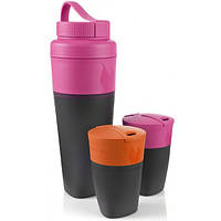 Кружка Light My Fire Pack-up-Drink Kit Fuchsia / Orange