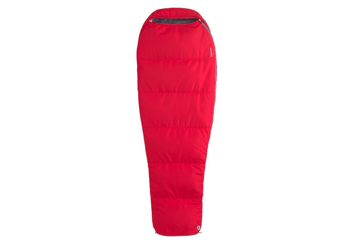 Спальний мішок Marmot NanoWave 45 Team Red, Ліва
