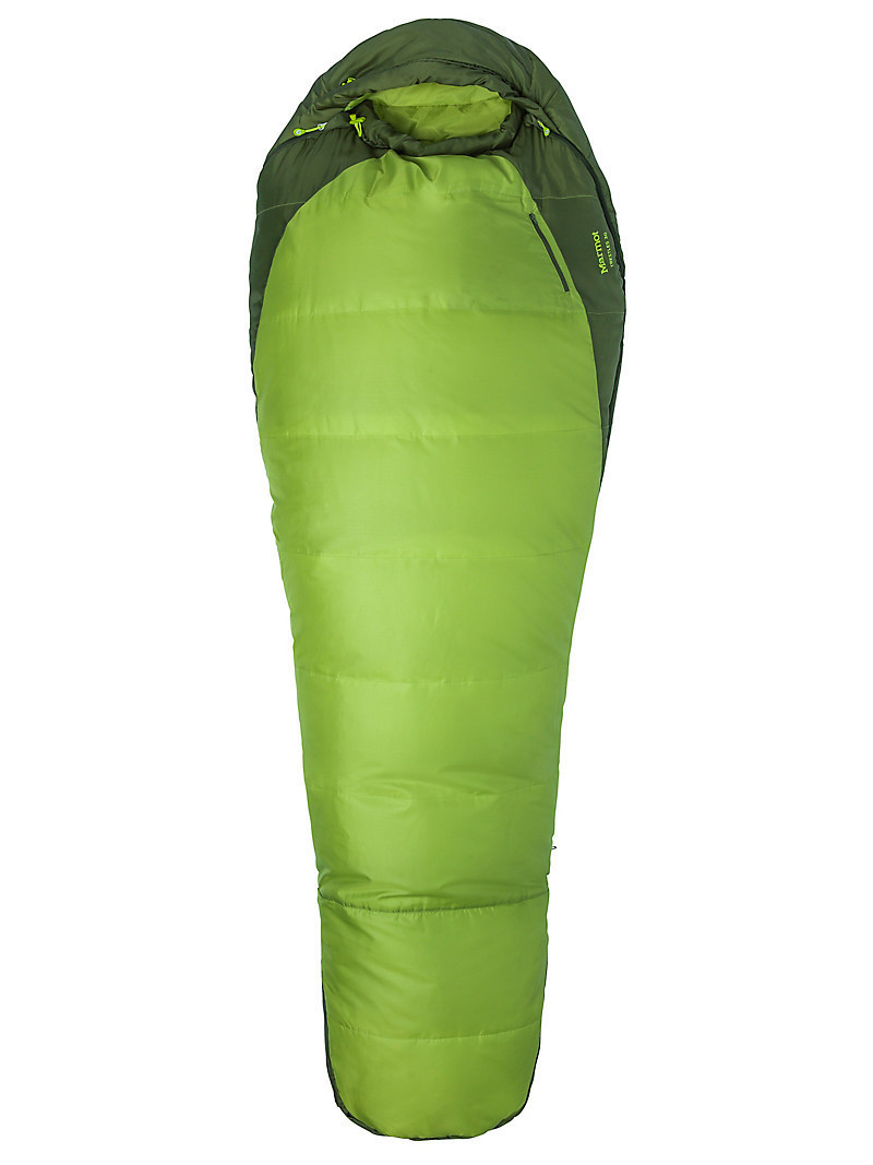 Спальний мішок Marmot Trestles 30 regular (23520) Green Lichen - Greenland (4430), Ліва