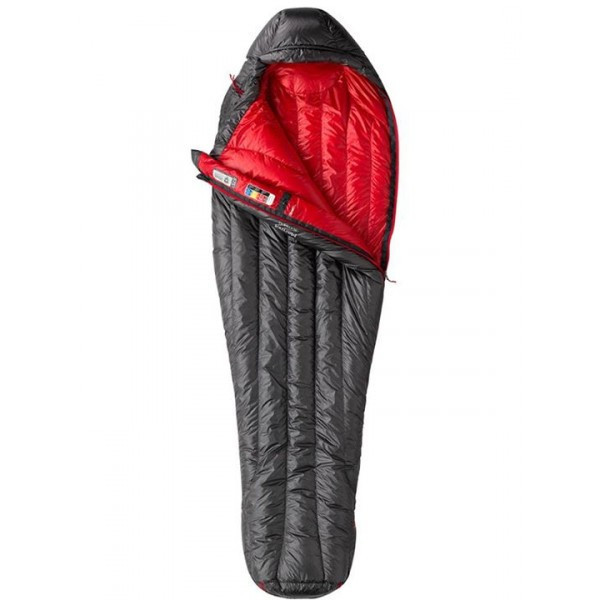 Ультралегкий спальник Marmot Plasma 40 (20010) Black / Team Red, Ліва