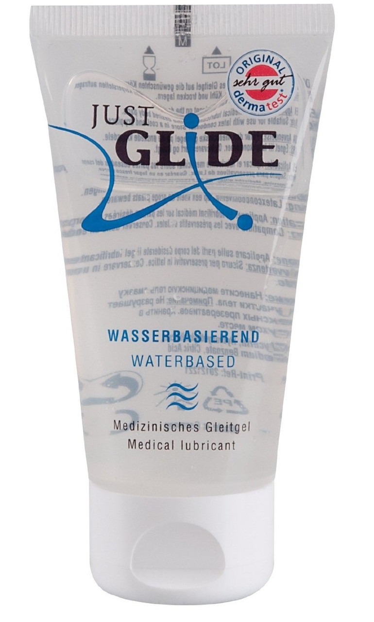 Медичний лубрикант Just Glide 200 мл на водній основі. Німеччина   | Knopka