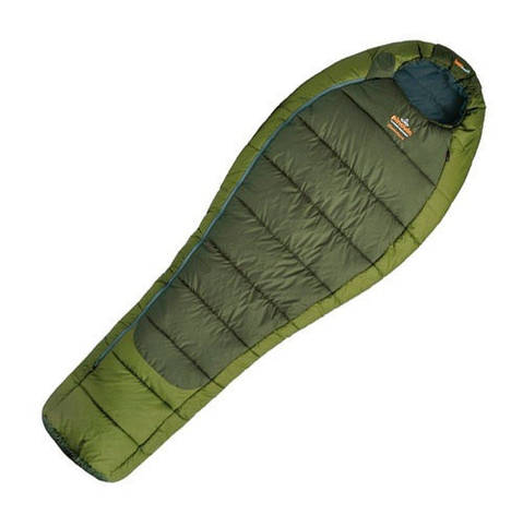 Спальний мішок Pinguin Comfort 185 см Зелений, Ліва, фото 1