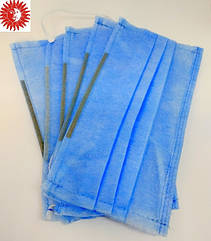 Маска для обличчя захисна одноразова спандбонд