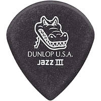 Медиатор Dunlop 571R1.4 Gator Grip Jazz III 1.40 mm