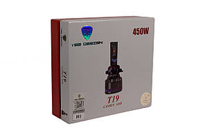Комплект LED ламп HeadLight T19 H1 (P14,5s) 45W 9-32V 6000K, фото 2