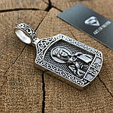 Срібний ланцюжок Комбінований Якір і підвіска Варвара, фото 4