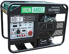 Генератор бензиновий трифазний з автоматикою Iron Angel EG 11000 E3 ATS (11 кВт, 3 ф)