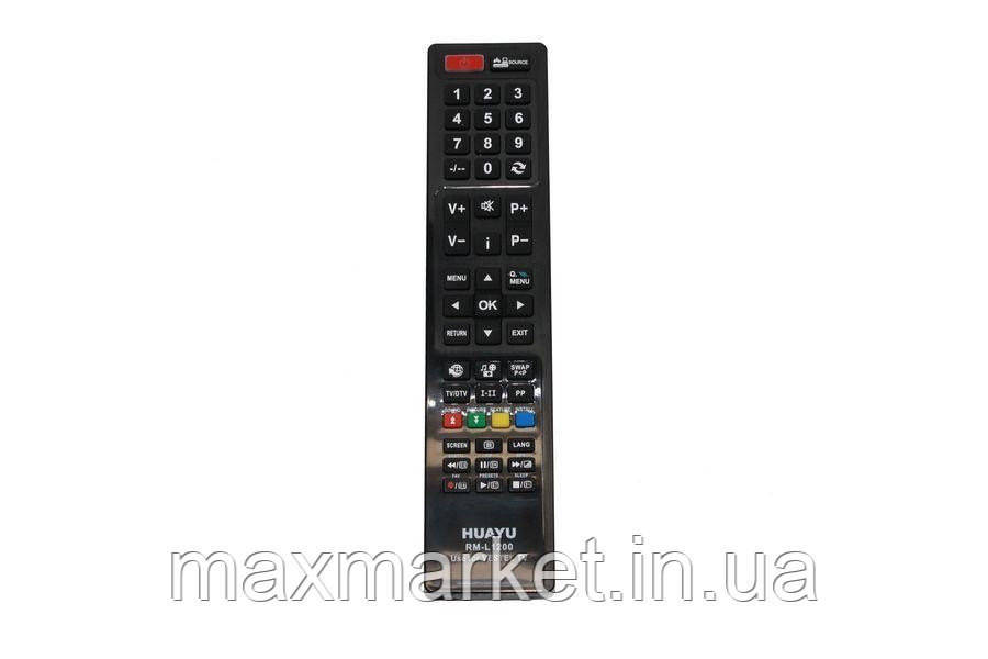 Пульт дистанційного керування HUAYU REINFORD / VESTEL RM-L1200 LCD TV універсальний [УНІВЕРСАЛЬНИЙ]