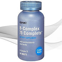 Вітамін В GNC B Complex 75 Complete 60 caps.