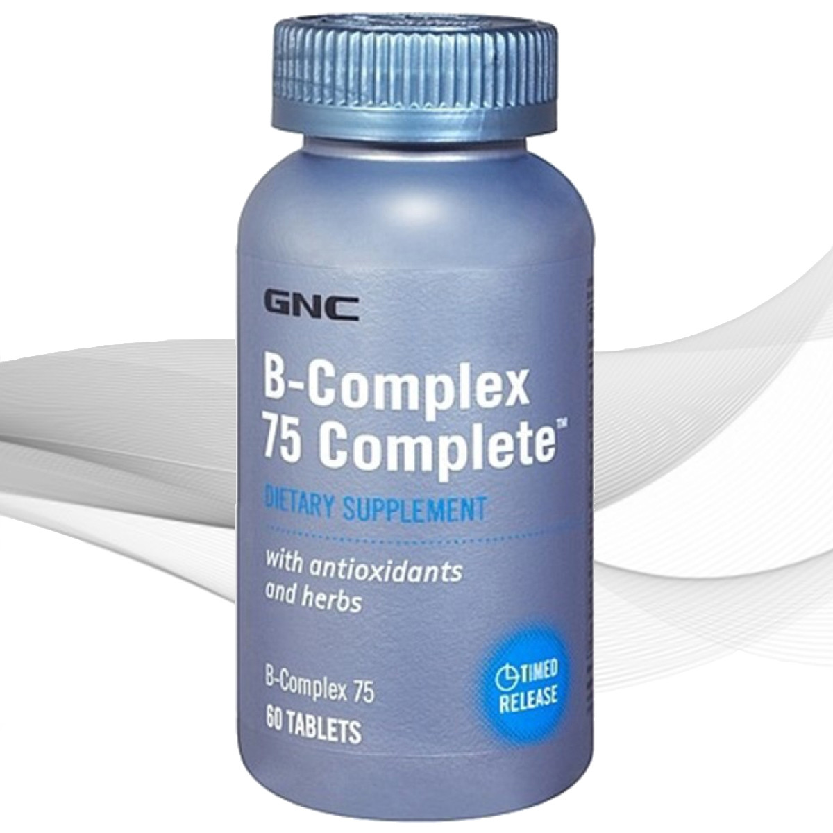 Купить Витамин В GNC B Complex 75 Complete 60 caps., цена 1 ₴ — Prom.ua