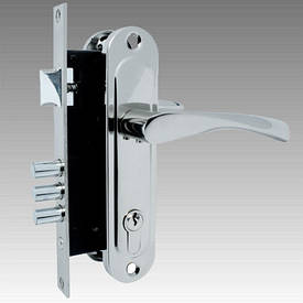 KEDR Замок врізний із ручками 1523 СР