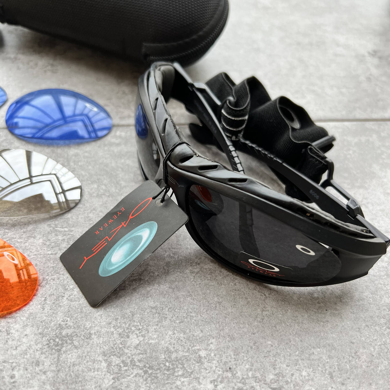 

Очки co сменными линзами OAKLEY армейские очки, очки для военных, антиблик очки