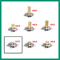Тактовая кнопка 5.2-5.2мм h1.5мм (лот 10шт)