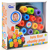 Дитячий ігровий набір «Логіка», 20 деталей (M10A), фото 3