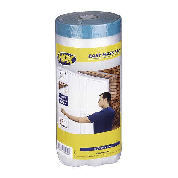 Укрывочная пленка - 2600мм х 17м - с армированной лентой НРХ для ...