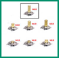 Тактовая кнопка 5.2-5.2мм h6.0мм (лот 10шт)