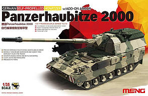 Panzerhaubitze 2000 German Self-Propelled Howitzer. Збірна модель. 1/35 MENG TS-019
