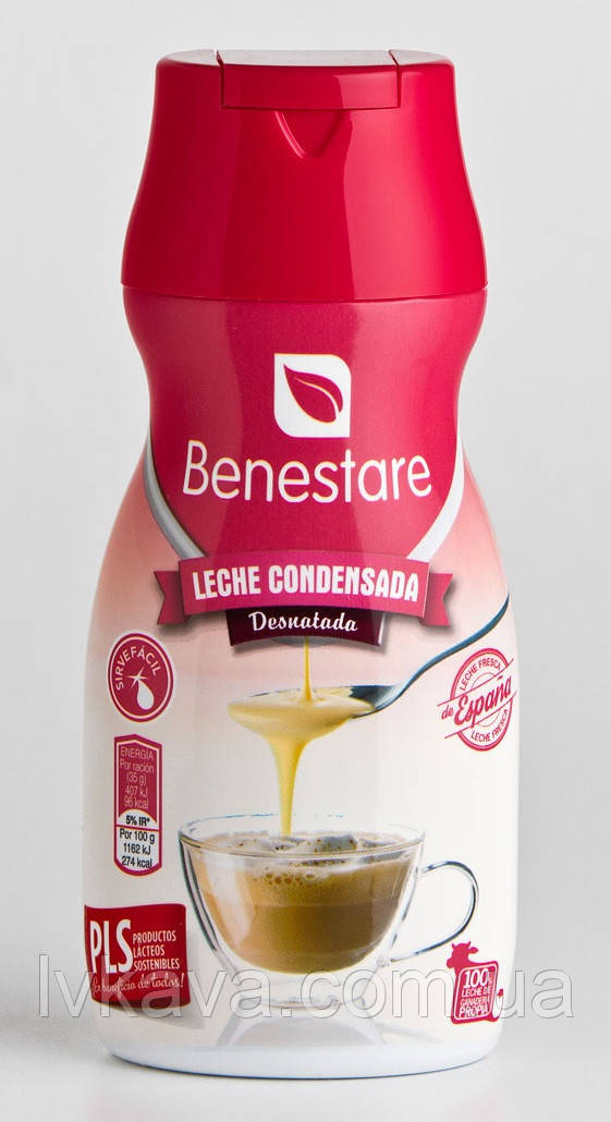 Молоко сгущенное Benestare Leche Condensada Desnatada , 450 гр - фото 1 - id-p1156297969