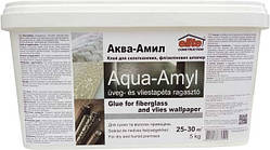 Клей для склополотна Aqua-Amyl (25-30 м²) 5 кг.