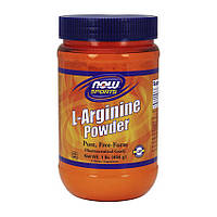 Аргінін в порошку NOW L-Arginine Powder 454 g unflavored