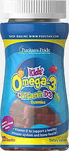 Puritan's Pride Kids Omega-3 Vitamin D3 120 Gummies
