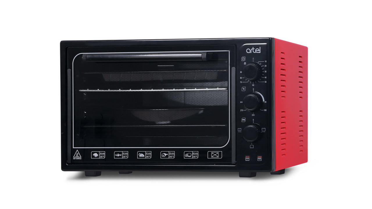 Електрична піч Artel MD 3618 E BLACK-RED 36 л