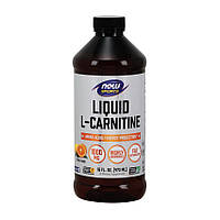 Л-Карнитин NOW L-Carnitine Liquid 1000 mg 473 ml citrus