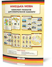 5-11 клас Німецька мова Комплект плакатів для оформлення кабінетів Косован О.,  ПІП