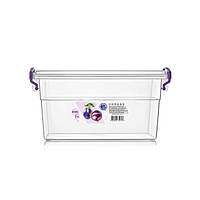 Харчовий контейнер з ручками-затисками 2 л прозорий