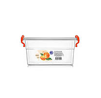 Харчовий контейнер з ручками-затисками 1,15 л прозорий