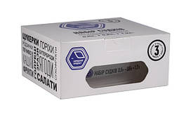 Набір судків 0,5+0,8+1,2 л білий (арт. 95б)