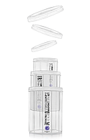 Набір ємностей для сипучих продуктів 1л + 1,5 л + 2,0 л з білою кришкою (арт. 99б)