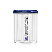 Ємність для сипучих продуктів 1,5 л з синьою кришкою (арт. 84и)