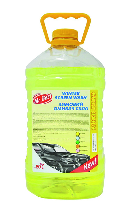 Склоомивач -80 NEW Mr. Best 5.0 л (ЛИМОН)