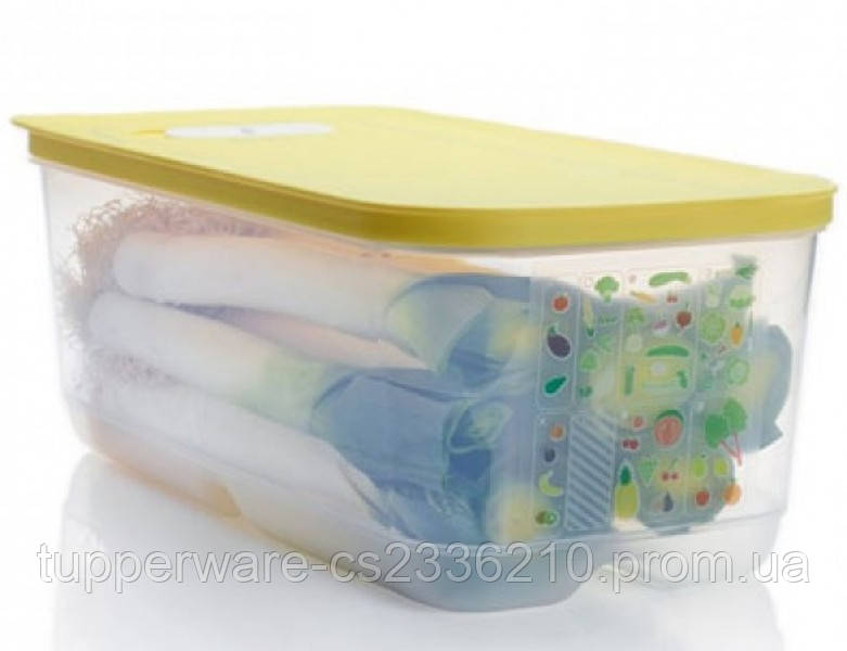 Контейнер "Розумний холодильник" 6,1 л Tupperware .Ідеальний для зберігання огірків,кабачків,моркви, перцю.