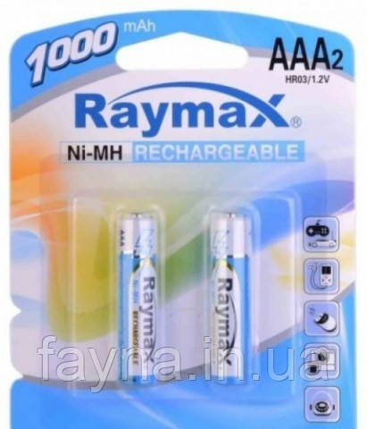 Акумулятор Ni-Mh Raymax HR03 1000mAh 1.2 V Original