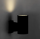 Фасадний архітектурний світильник DH0701 під лампу E27х1 чорний, фото 2