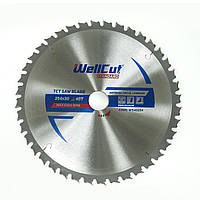 Диск пильний по ламінату для ушм 254х30 WellCut Standard 40Т