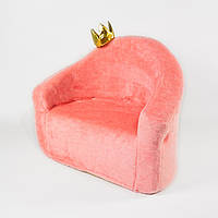Дитяче крісло Zolushka Принцеса 50см рожеве (450)