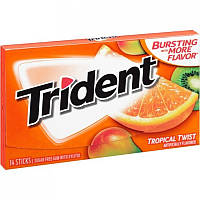 Жвачка Trident Original Tropical Twist Тропические фрукты