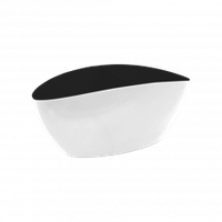 Вазон "Каное" зі вставкою 32*14см. (какао)