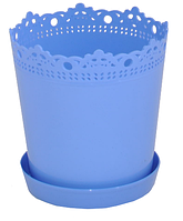 Вазон "Рішельє" подст.- дрен. 13см. (граніт)