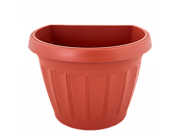 Вазон для квітів настінний "Терра" 1л 15*11см (теракот)