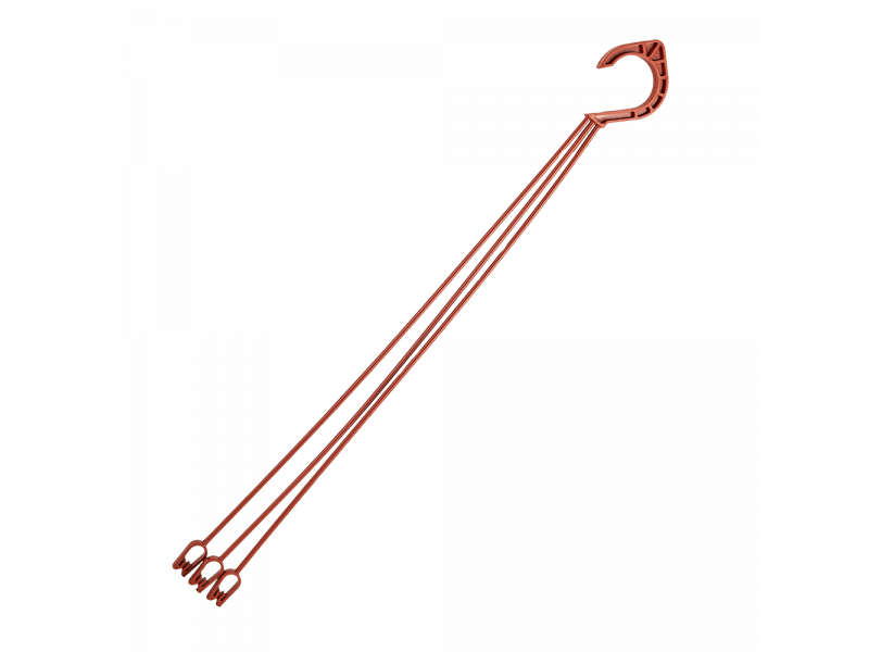 Підвіска для вазона пластикова L46см теракот Алеана